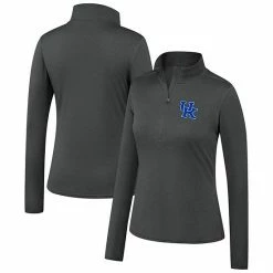 New 🎉 Unbranded 👩 Women's Top Of The World Heathered Charcoal Kentucky Wildcats Olympus Half-Zip Jacket ⌛