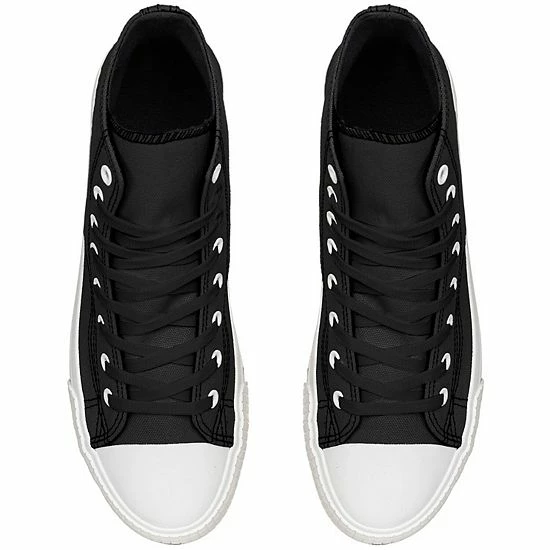 Hot Sale ๐คฉ Unbranded Men's FOCO Ohio State Buckeyes Big Logo High Top Canvas ๐ Shoes ๐ - Image 2