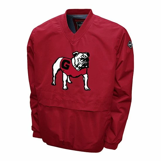Flash Sale โจ Unbranded Men's Georgia Bulldogs Big Logo Windshell Pullover Uga Red ๐ - Image 3