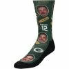 New 🥰 Unbranded Men's Rock Em 🧦 Socks Aaron Rodgers Green Bay Packers Football Guy Crew 🧦 Socks 🎉