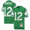 Flash Sale 👍 Unbranded Youth Mitchell & Ness Joe Namath Green New York Jets 1968 Legacy Retired Player Jersey 🛒