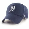 Discount ❤️ Unbranded Men's '47 Navy Detroit Tigers Legend MVP Adjustable Hat ⭐