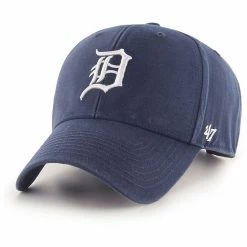 Discount ❤️ Unbranded Men's '47 Navy Detroit Tigers Legend MVP Adjustable Hat ⭐
