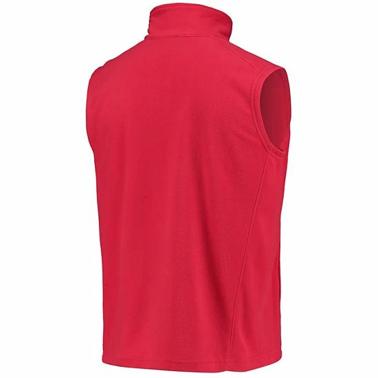 Best Sale ๐ Unbranded Men's Red Kansas City Chiefs Houston Fleece Full-Zip Vest ๐งจ - Image 4