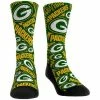 Brand new ✨ Unbranded 👩 Women's Rock Em 🧦 Socks Green Bay Packers Logo Sketch Crew 🧦 Socks 🧨