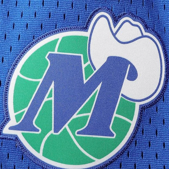 Promo ๐ Unbranded Youth Mitchell & Ness Blue Dallas Mavericks Hardwood Classics Swingman Shorts ๐ - Image 5
