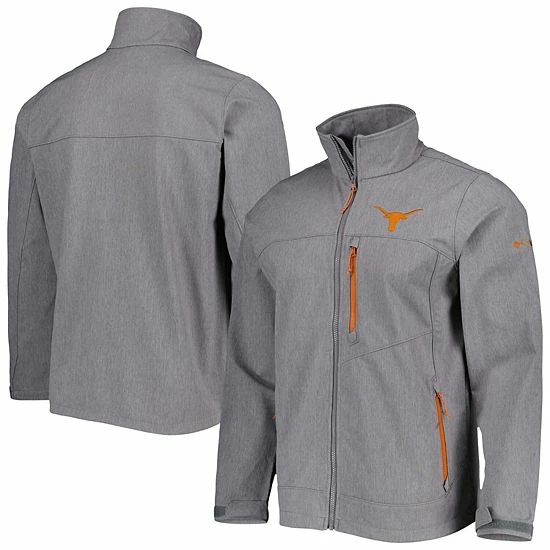 Outlet 🎉 Unbranded Men's Columbia Gray Texas Longhorns Ascender II Full-Zip Jacket 👍 - Image 2