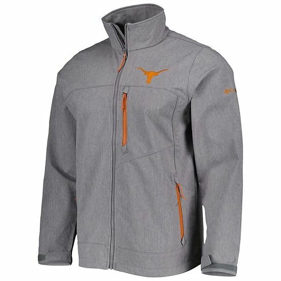 Outlet 🎉 Unbranded Men's Columbia Gray Texas Longhorns Ascender II Full-Zip Jacket 👍 - Image 3