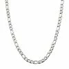 Promo 🎁 Unbranded Stainless Steel 6 Mm Figaro Chain Necklace 🛒