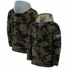 Discount 😀 Unbranded Men's NFL X Darius Rucker Collection By Fanatics Camo Seattle Seahawks Canvas Full-Zip Hoodie 💯