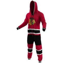 Cheap ❤️ Unbranded Red Chicago Blackhawks Hockey Jersey Jumper 🎁