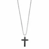 Wholesale ⌛ Unbranded Men's Stainless Steel Cross Pendant Necklace 😀