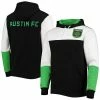 Promo 🎉 Unbranded Men's Mitchell & Ness Black Austin FC Fusion 2.0 Pullover Hoodie ✔️