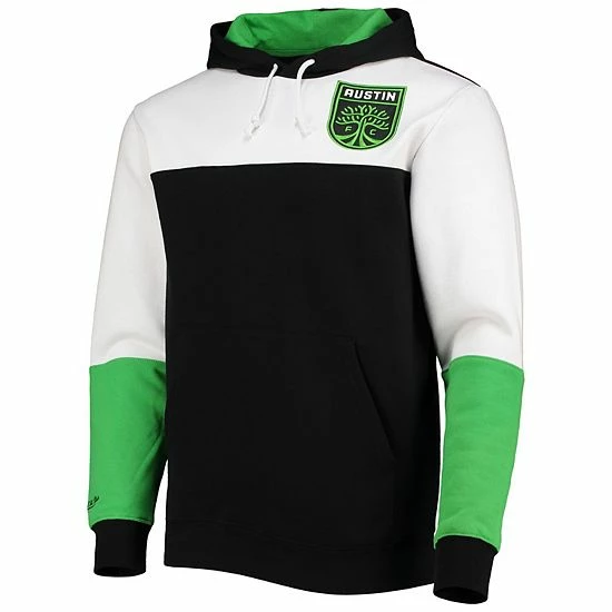Promo ๐ Unbranded Men's Mitchell & Ness Black Austin FC Fusion 2.0 Pullover Hoodie โ๏ธ - Image 3