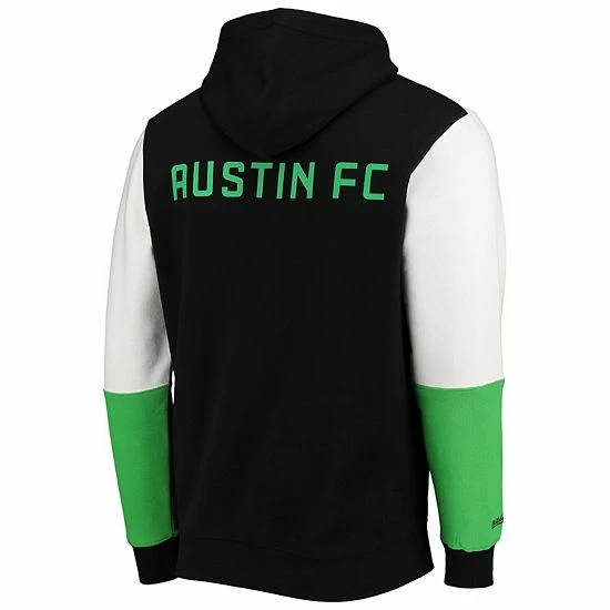 Promo ๐ Unbranded Men's Mitchell & Ness Black Austin FC Fusion 2.0 Pullover Hoodie โ๏ธ - Image 4