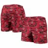 Promo 🎉 Unbranded Men's FOCO Scarlet Ohio State Buckeyes Island Palm Swim Trunks 💯