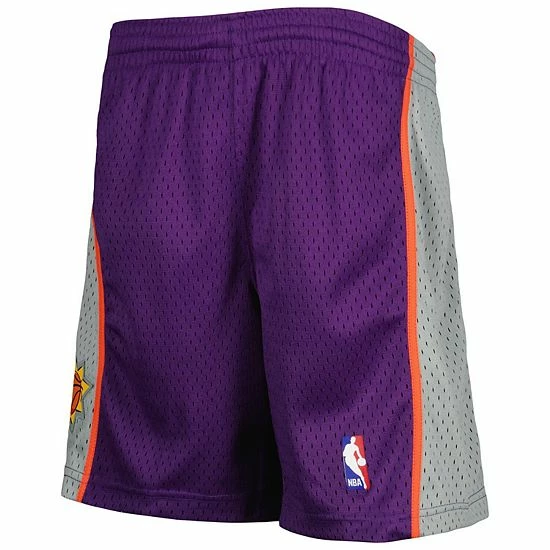 Outlet 🤩 Unbranded Youth Mitchell & Ness Purple Phoenix Suns 1991-92 Hardwood Classics Swingman Shorts 🎁 - Image 3