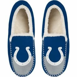 Best Pirce 💯 Unbranded Men's FOCO Indianapolis Colts Colorblock Moccasin Slippers ⌛