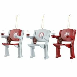 Hot Sale 🥰 Unbranded Alabama Crimson Tide 3-Pack Stadium Seat Ornament Set 😉