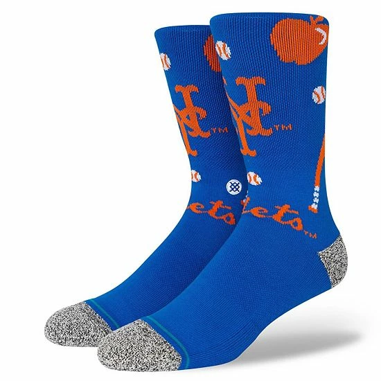 Hot Sale ๐งจ Unbranded Men's Stance New York Mets Landmark Crew ๐งฆ Socks ๐
