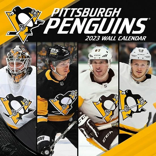 New 🥰 Unbranded Pittsburgh Penguins 2023 12" X 12" Team Wall Calendar 🎁 - Image 2