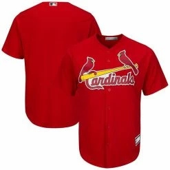 Outlet 🤩 Unbranded Men's Red St. Louis Cardinals Big & Tall Replica Team Jersey 🌟