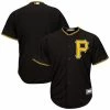 Cheapest 🥰 Unbranded Men's Black Pittsburgh Pirates Big & Tall Replica Team Jersey 🎁