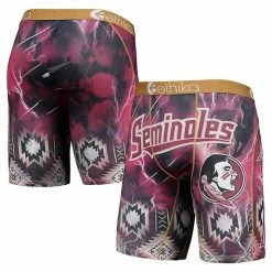 Best Sale ⌛ Unbranded Men's Ethika Garnet Florida State Seminoles Spirit Boxer Briefs 🔥
