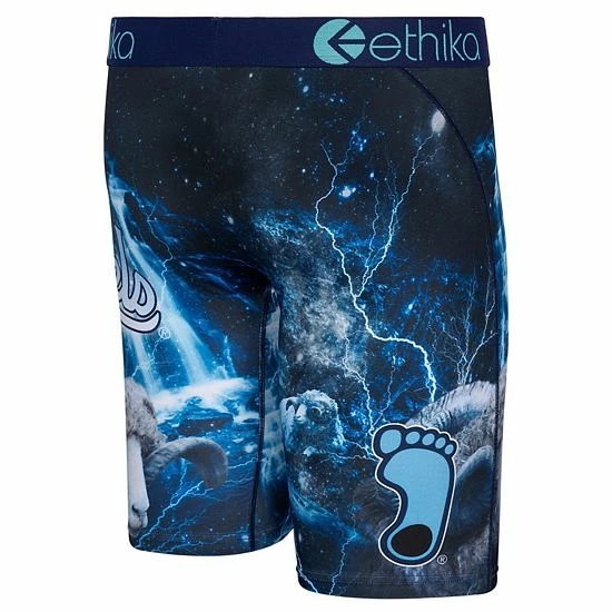 Buy 👍 Unbranded Men's Ethika Navy North Carolina Tar 👠 Heels Spirit Boxer Briefs ✔️ - Image 4