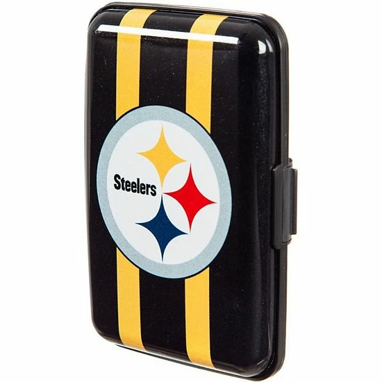 Promo ✔️ Unbranded Pittsburgh Steelers Hard Case Wallet 👏