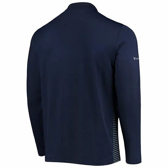 Best reviews of 🔔 Unbranded Men's Levelwear Navy New York Yankees Insignia Wade Half-Zip Jacket 💯 - Image 4