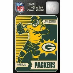 Outlet 🧨 Unbranded Green Bay Packers Trivia Challenge Travel Game 👏