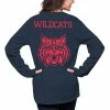 Cheapest 🎁 Unbranded 👩 Women's Pressbox Navy Arizona Wildcats The Big 👚 Shirt Oversized Long Sleeve T-Shirt 🤩