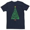 Brand new 💯 Unbranded Men's Nintendo Super Mario Item Characters 🎅 Christmas Tree Graphic Tee 🔥