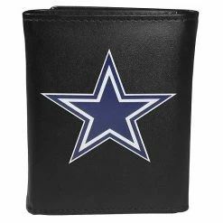 Promo ⭐ Unbranded Men's Dallas Cowboys Logo Tri-Fold Wallet ⭐