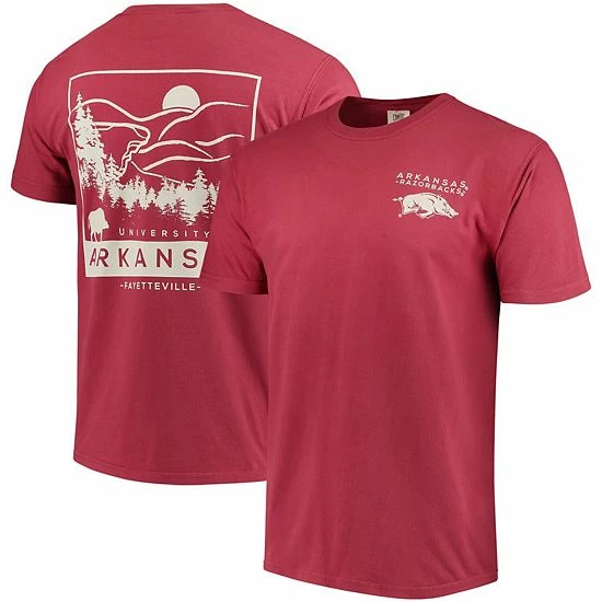 Promo ๐งจ Unbranded Men's Cardinal Arkansas Razorbacks Comfort Colors Local T-Shirt ๐ - Image 2
