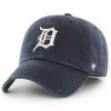 Cheapest ❤️ Unbranded Men's '47 Navy Detroit Tigers Team Franchise Fitted Hat ✨