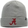 Cheap 🛒 Unbranded Men's '47 Gray Alabama Crimson Tide Raised Cuffed Knit Hat 🤩