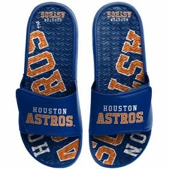 Wholesale 😉 Unbranded Youth FOCO Houston Astros Gel Slide 🩴 Sandals 🔔