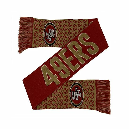 Cheapest 😀 Unbranded FOCO San Francisco 49ers Reversible Thematic Scarf 😉