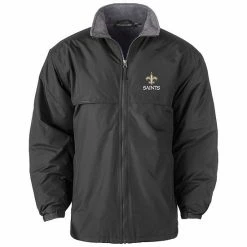 Best deal 😉 Unbranded Men's Dunbrooke Black New Orleans Saints Triumph Fleece Full-Zip Jacket 👏