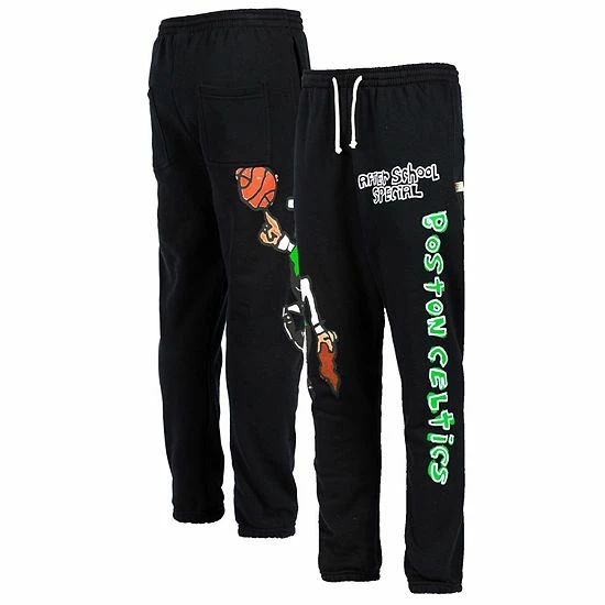 Coupon ๐ Unbranded Men's After School Special Black Boston Celtics Sweatpants ๐