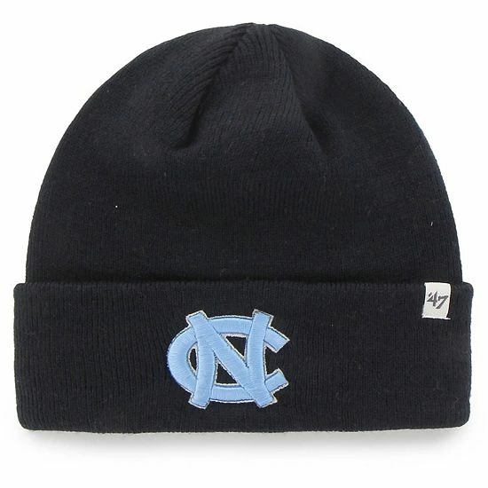 Best deal ๐ฅ Unbranded Men's '47 Navy North Carolina Tar ๐ Heels Raised Cuffed Knit Hat ๐