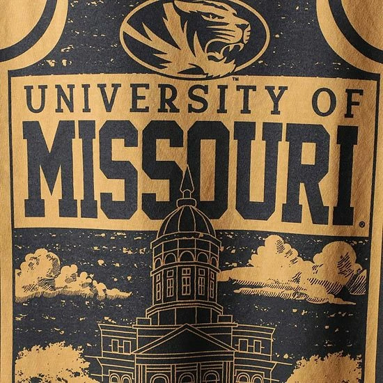 Outlet ✨ Unbranded Men's Gold Missouri Tigers Comfort Colors Campus Icon T-Shirt 💯 - Image 5