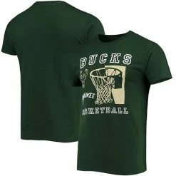 Best deal ⭐ Unbranded Men's Junk Food Green Milwaukee Bucks Slam Dunk T-Shirt 👍