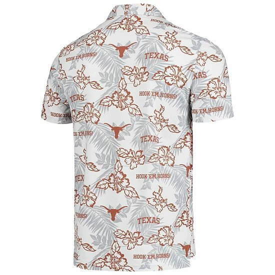 Wholesale ⭐ Unbranded Men's Reyn Spooner White Texas Longhorns Performance Polo 🔔 - Image 3