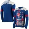 Best deal 👏 Unbranded Men's FOCO Royal Chicago Cubs Ticket Light-Up Ugly Sweater ✔️