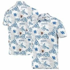 Best deal 🛒 Unbranded Men's Reyn Spooner White Kentucky Wildcats Performance Polo 🔔