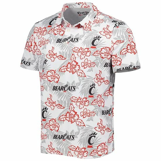 New 😍 Unbranded Men's Reyn Spooner White Cincinnati Bearcats Performance Polo 👍 - Image 3