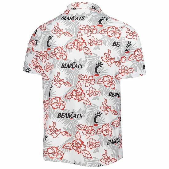 New 😍 Unbranded Men's Reyn Spooner White Cincinnati Bearcats Performance Polo 👍 - Image 4